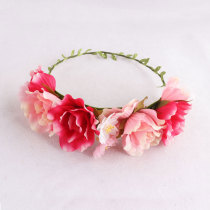 Hot sale spring/summer women hair flower garland headband uk