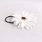 Boho Hawaii oversize color custom artificial daisy flower hair tie rope ballet daisy ponytail holder