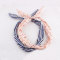 Floral print striped wire hair band head wrap hair tie twist bow headband scarf
