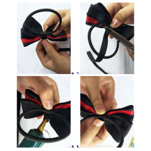 1000+ idea to know how to DIY ribbon bow hair tie rope easily