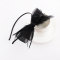 Halloween headband mesh ribbon hair bows spider hair band with feather