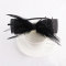 Halloween headband mesh ribbon hair bows spider hair band with feather