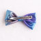 Small shining gymnastics mini bow hair clips for girl gymnast high bun