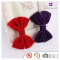 Boutique women hair medium velvet ribbon bow hair clip for Christmas matching