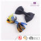 100% handmade small women bow hair accessories chiffon bow hair clip set for high bun