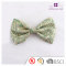 Green oversize embroidery fashion women bow hair clip bow hair accessory wholesale in US