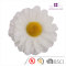 White hawaii sunflower hair clip gerbera daisy tie bun wrap sets for girl long hairstyle