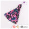 Trendy spring floral printed elastic wide headband hawaiian  turban headwrap for fashion girls