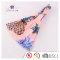 Latest spring pink pineapple printed elastic wide headband stretchy turban headwrap for fashion girls