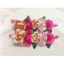 How to make rose floral headband for child with ease?