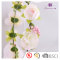 Comfy wedding floral pink roses flower headband crown for flower girls