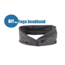 How to made wide women sport yoga headband?