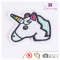 2017 New Design Embroidery Unicorn Brooches with Pin Patches for Clothing Decoration