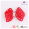2017 New Design BSCI Audit Factory Ribbon Baby Bow Hair Clip for Baby Girl with Fake Pearl Hair Pin