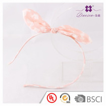 2017 Newest Design Bow Knot Alice Band for Teenager Girls in Floral Print Hair Band for Baby Girl