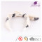 2017 Custom Chiffon Feather Print  Bunny Ear Hairband Wide Knot Bow Hair Band For Girls Cloth Matching