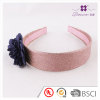 2017 Women fashion Design White Fabric wide Knot Bow  Hair Band for Girls