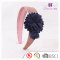 2017 Women fashion Design White Fabric wide Knot Bow  Hair Band for Girls