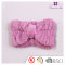 Quality Blush Terry Elastic Knot Headband for Women Bath Spa Cosmetic