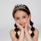 Girl Baby Hair Accessories Princess Tiaras Crystal Crowns Headband Headdress Infant