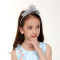 Baby Girl Infant Toddler Crystal Crown Tiara Headband Charming Charming For Wedding Bridal Birthday