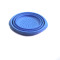 Collapsible silicone basket strainer