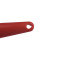 Heat resistant silicone spatula