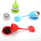 wholesale new custom ECO-Friendly silicone tongue tea infuser filter