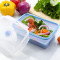 Eco-friendly Buckle silicone collapsible lunch box