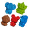 Silicone Mickey mouse cake mold Cute animals shape cake mould Ice cream mould
