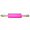 Food Grade wood handle silicone rolling pin