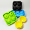 Full set silicone ice ball tray mould