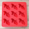 FDA heart shape silicone ice cube tray personalized silicon ice mold