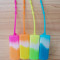 BBW silicone Hand sanitizer holder Colored rectangle shape