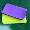 Fashionable and colorful silicone cosmetic bag for ladies
