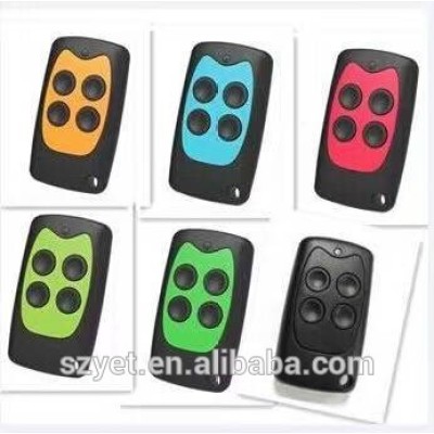 new design colorful remote control EV1527 433mhz YET2111