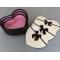 HOT SALE coloring heart shape cardboard set box/heart shape box for perfume wholesale in EECA Dongguan