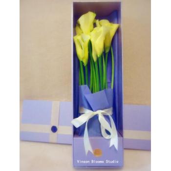 Luxury Customized Flower  Packaging Paper Box/long flower box/extra long flower boxes in EECA