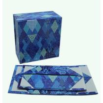 Blue Foldable gift box/Space-saving box/recycle box supplier in EECA