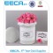 2017 High quality white round paper flower gift box/Cylindrical flower box/Flower box made in EECA China