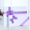 Hot sale rectangular gift box white handmade gift box clothing packaging box with ribbon made in china 2017