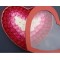 2017 heart shaped soap gift packaging box for flower/gift box printing with PVC/heart flower boxes
