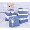 2017 square gift box wholesale doll box custom handmade baby gift toy packaging box in china