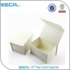 white handmade magnetic gift box /magnetic paper box/rectangular gift box Flip box made in china