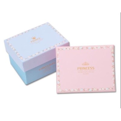 2017 Square gift box factory direct sale fashion design custom made high quality cardboard box