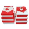 2017 rectangular gift box handmade flat pack cosmetic gift card box made in china