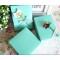 2017 blue color square gift box custom printed made cardboard jewelry box with ribbon/perfume paper boxes