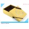 2017 Square red gift box fancy boxes for gifts packaging /yellow garment clothing gift box design