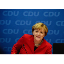 German Chancellor Angela Merkel re-election of the 