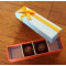 2017 Rectangular gift box Eco-friendly chocolate packaging box with dividers